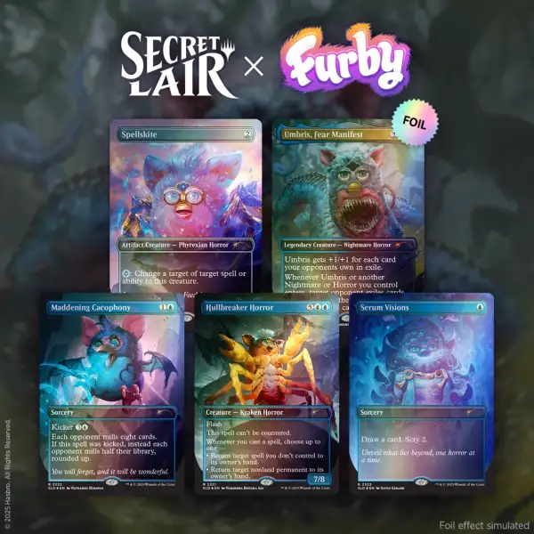 Secret Lair × Furby: The Oddbodies Foil Edition (MTG Drop)