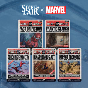 Magic the Gathering Secret Lair Spider-Man Daily Bugle Breaking News Non Foil Edition