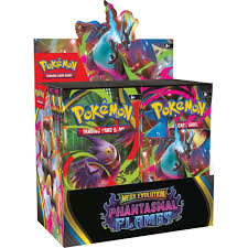 Pokémon TCG Mega Evolution 2 Phantasmal Flames Booster Box sealed display of 36 packs