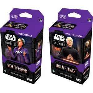 Star Wars Unlimited Secrets of Power Spotlight Deck – pre-built 50-card set