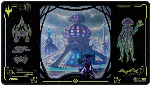 Ultra Pro Edge of Eternities Blue Mythic Holofoil Playmat UP38884
