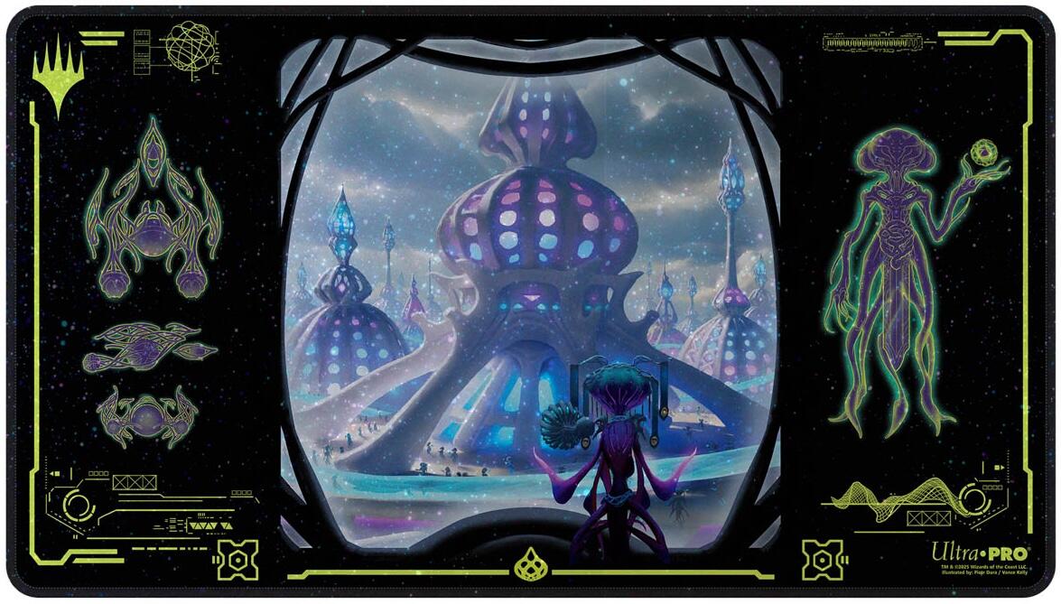Ultra Pro Edge of Eternities Blue Mythic Holofoil Playmat UP38884