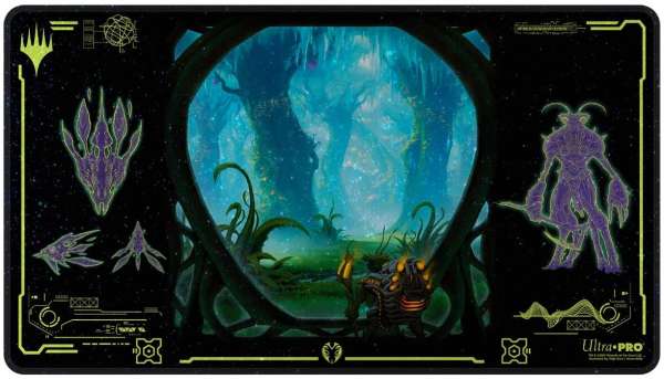 Ultra Pro Edge of Eternities Green Mythic Holofoil Playmat UP38887