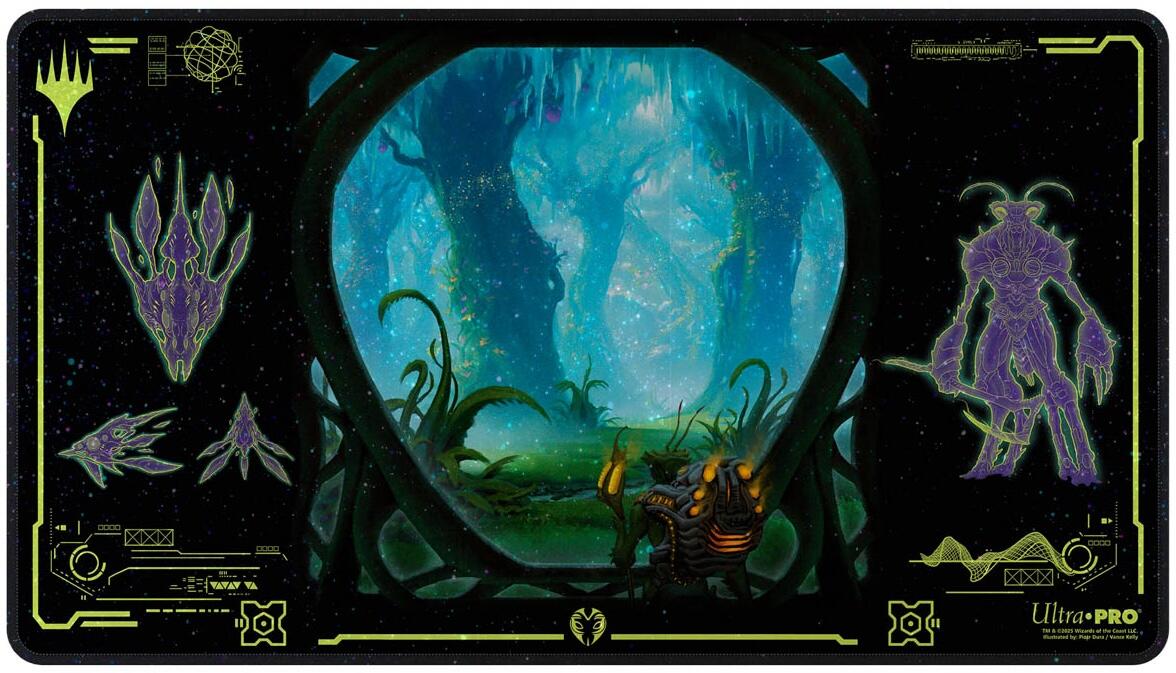 Ultra Pro Edge of Eternities Green Mythic Holofoil Playmat UP38887