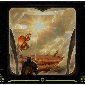 Ultra Pro Edge of Eternities White Mythic Holofoil Playmat UP38883