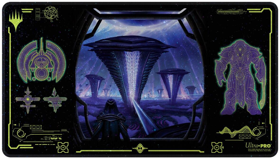 Ultra Pro UP38885 Edge of Eternities Black Mythic Holofoil Playmat