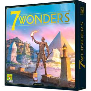 7 Wonders Second Edition board game box