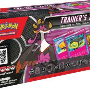 Pokémon TCG Trainer’s Toolkit containing cards, sleeves, and accessories