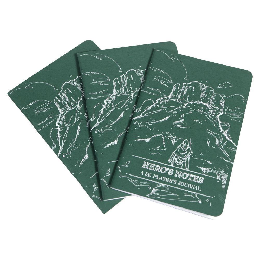 1985 Games Hero’s Journal Green Edition adventure journal