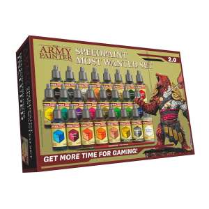 Army Painter Speedpaint 2.0 Most Wanted Set miniature painting paints