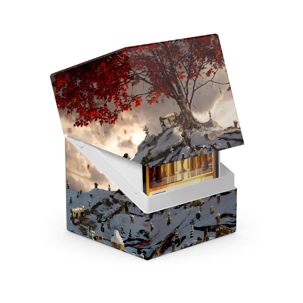 Ultimate Guard RTE Boulder 100+ Artist Edition In Icy Bloom