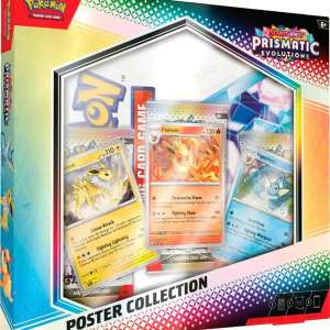 Pokémon TCG Scarlet and Violet Prismatic Evolutions Poster Box