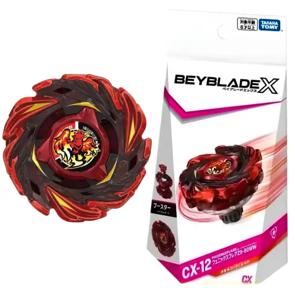 Beyblade X CX-12 Phoenix Flare Z9-80 WW