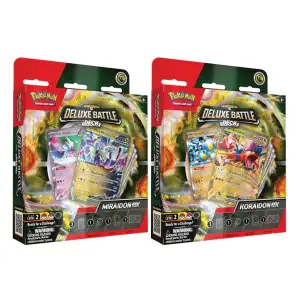 Pokémon TCG Deluxe Battle Deck Mega Miraidon ex and Mega Koraidon ex