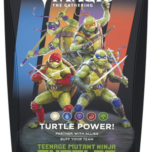 Magic The Gathering Teenage Mutant Ninja Turtles Turtle Power Commander Deck