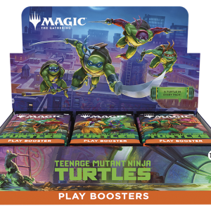 Magic The Gathering Teenage Mutant Ninja Turtles Play Booster Display