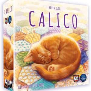Calico board game box and components