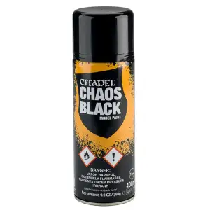 Citadel Colour Chaos Black Spray can