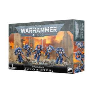 Warhammer 40k Space Marines Jump Pack Intercessors miniatures