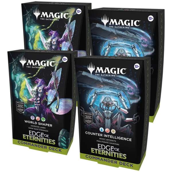 Magic The Gathering Edge of Eternities Commander Decks