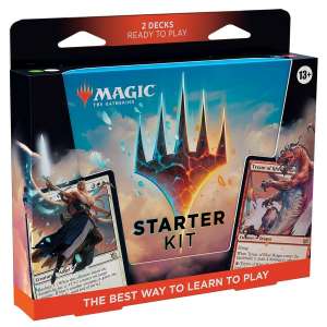 Magic: The Gathering 2023 Starter Kit box and contents