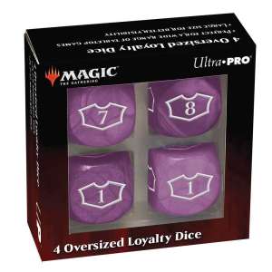 Ultra Pro Deluxe 22mm Loyalty Dice Set with numbers 7–12
