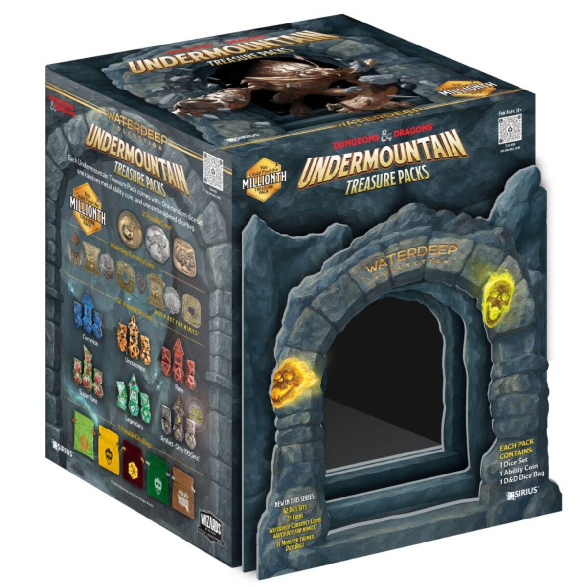 Sirius Dice Dungeons and Dragons Undermountain Treasure Packs Blind Box