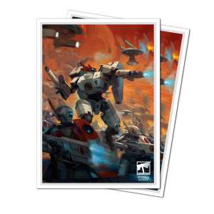 T'au Empire Codex Aligned 105ct Apex Deck Protector sleeves for Warhammer 40k