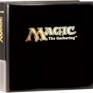Ultra Pro 3 inch Magic The Gathering ring binder black