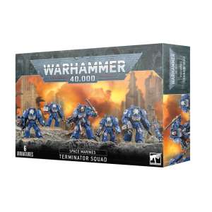 Warhammer 40k Space Marines Terminator Squad miniatures