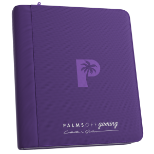Collector's Series Top Loader Zip Binder - 4 Pocket - Purple
