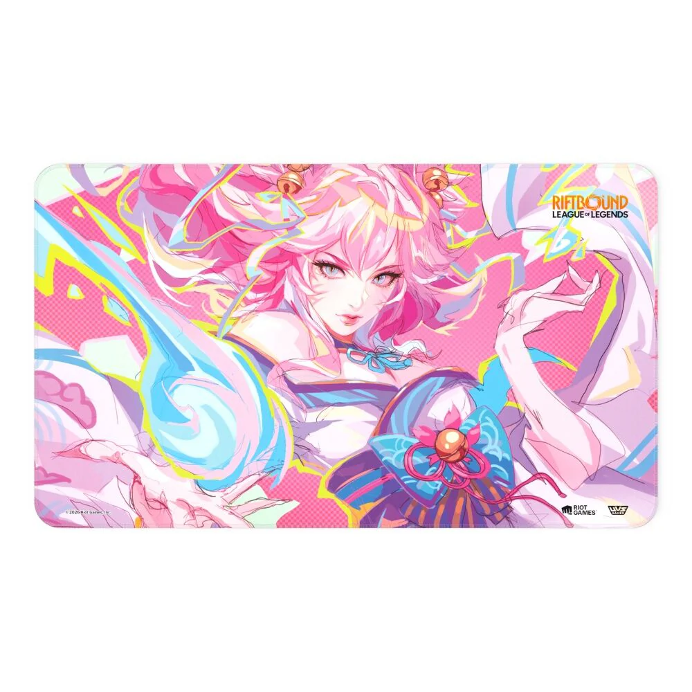 Riftbound League of Legends TCG Spirit Blossom Ahri playmat