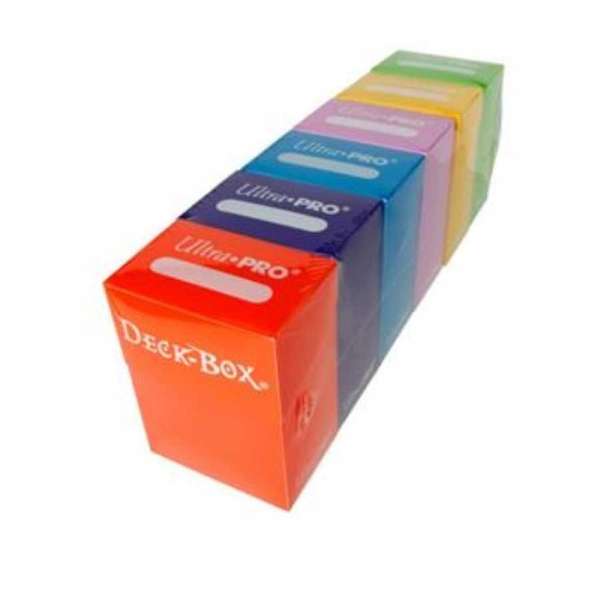 The Ultra PRO – 6 Deck Box Bundle (UP85324) is a convenient storage solution for players and collectors who manage multiple trading card decks. This bundle includes six individual deck boxes, providing simple and reliable protection for your favourite decks. Each deck box is designed to hold standard-size trading cards while protecting them from dust, scratches, and everyday wear. The lightweight construction and secure tuck closures make them ideal for transporting decks to tournaments, game nights, or casual play sessions. Perfect for organising multiple decks across different trading card games, the Ultra PRO 6 Deck Box Bundle helps keep your collection tidy and ready for play. 🧰 Product Features: Official Ultra PRO deck box bundle Includes 6 individual deck boxes Designed for standard-size trading cards Lightweight and durable construction Secure tuck closures for card protection Ideal for storing multiple decks 📋 Specifications: Brand: Ultra PRO Product Type: Deck Box Bundle Model Number: UP85324 Quantity: 6 deck boxes Card Size: Standard trading cards Material: Polypropylene Condition: Brand New 🎯 Perfect For: ✅ Trading card game players ✅ Magic: The Gathering deck storage ✅ Pokémon TCG players ✅ Organising multiple decks Six decks, one solution—keep your collection organised and ready for battle.