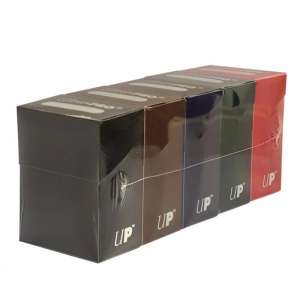 The Ultra PRO – 5 Deck Box Bundle Dark Colours (UP85652) offers a practical storage solution for players who run multiple decks. This bundle includes five individual deck boxes in sleek dark colour variants, making it easy to organise and protect your trading card decks. Each deck box is designed to hold standard-size trading cards while protecting them from dust, scratches, and everyday wear. The secure tuck-style closure keeps cards safely contained during transport, whether you're heading to a tournament, game night, or simply storing your decks at home. With a clean and professional dark colour palette, this bundle is ideal for players who want consistent, stylish storage across multiple decks. 🧰 Product Features: Official Ultra PRO deck box bundle Includes 5 individual deck boxes Dark colour design set Designed for standard-size trading cards Durable and lightweight construction Secure tuck-style closures 📋 Specifications: Brand: Ultra PRO Product Type: Deck Box Bundle Model Number: UP85652 Quantity: 5 deck boxes Card Size: Standard trading cards Material: Polypropylene Condition: Brand New 🎯 Perfect For: ✅ Trading card game players ✅ Magic: The Gathering decks ✅ Pokémon TCG players ✅ Organising multiple decks Clean, compact storage for the decks you rely on most.