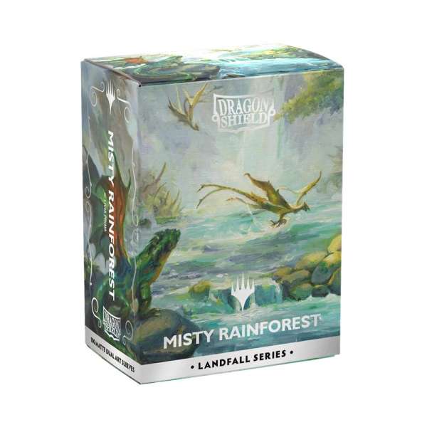 Dragon Shield Landfall Misty Rainforest matte dual art card sleeves