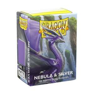 Dragon Shield Matte Dual Nebula and Silver card sleeves