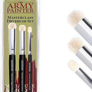 Army Painter Masterclass Drybrush Set miniature painting brushes