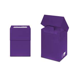 Ultra PRO Pro 80+ purple deck box for trading cards