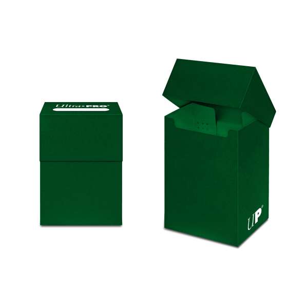 Ultra PRO Pro 80+ forest green deck box for trading cards