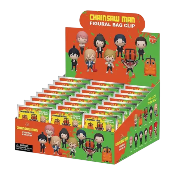 Chainsaw Man Series 2 3D PVC bag clip blind bag