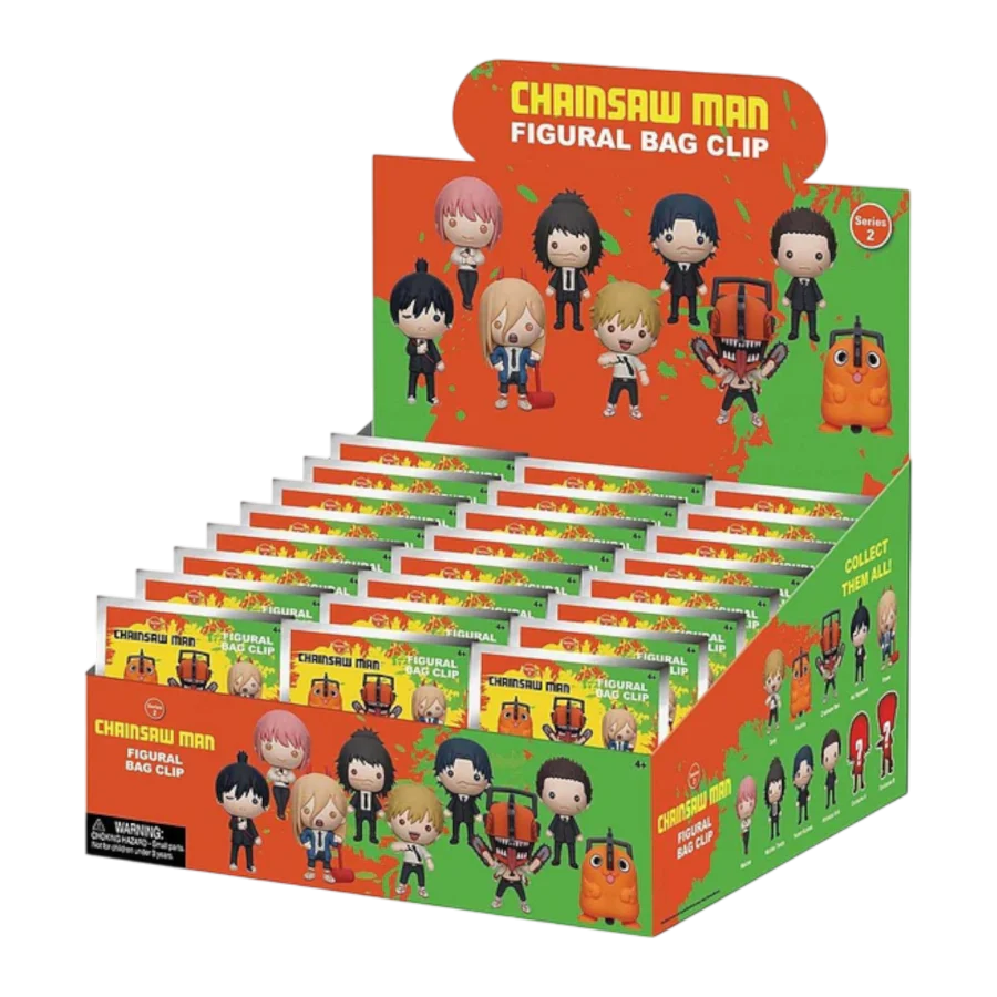 Chainsaw Man Series 2 3D PVC bag clip blind bag
