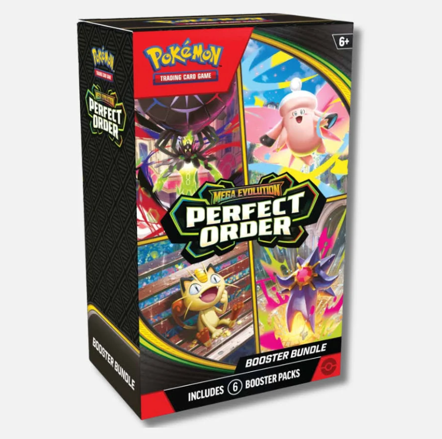 Pokémon TCG Mega Evolutions 3 Perfect Order booster bundle sealed