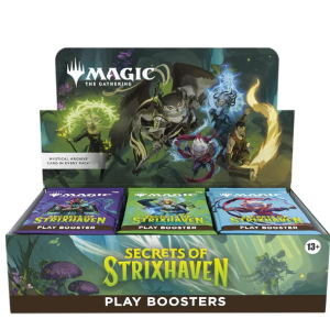 Magic The Gathering Secrets of Strixhaven Play Booster Box sealed product