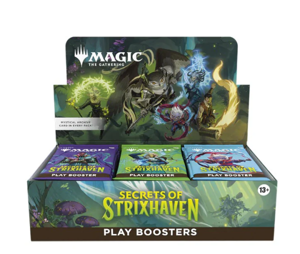 Magic The Gathering Secrets of Strixhaven Play Booster Box sealed product