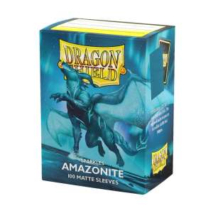 Dragon Shield Matte Sparkles Amazonite card sleeves