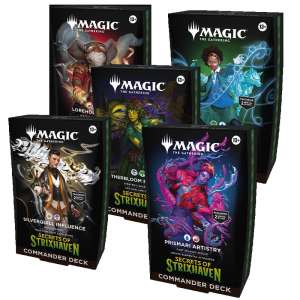 Magic The Gathering Secrets of Strixhaven Commander Decks sealed product