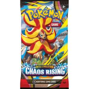 Pokemon Chaos Rising booster pack Mega Evolutions sealed TCG