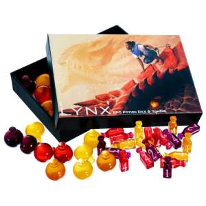 Healing Potion Markers & Dice - Set of 24 Dice & 15 Potions Tokens