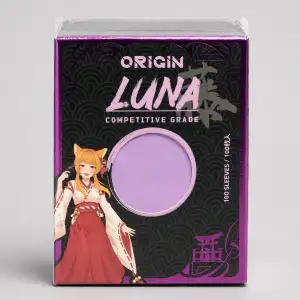 Origin Luna Purple 100ct - Competitive Grade Card Sleeves