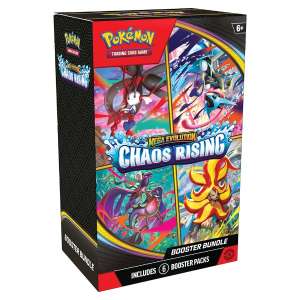 Pokemon Chaos Rising 4 pack booster bundle Mega Evolutions TCG